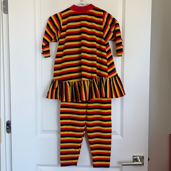 Vintage Girl’s School Two-Piece Striped Outfit - Picture 12 of 16